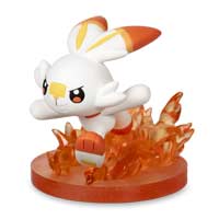 Pokémon Gallery Figure: Scorbunny (Quick Attack)