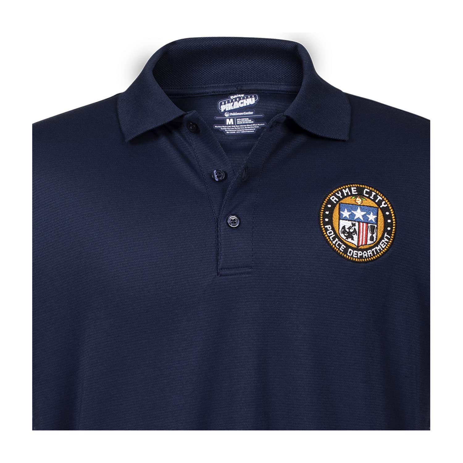Adult Sizes POLICE COAT OF ARMS BLUE STYLE T-SHIRT