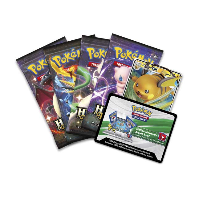 TCG ONLINE PTCGO DIGITAL CARD Hidden Fates Black Star Promo Raichu GX SM213 