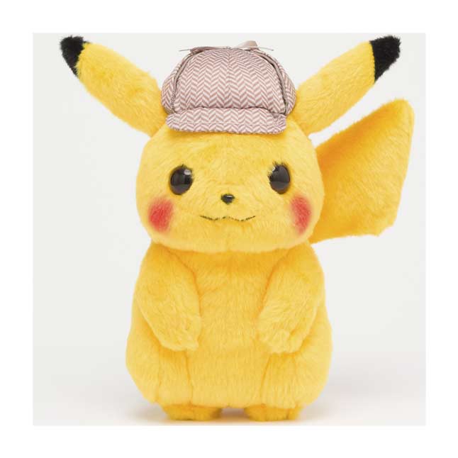 pikachu detective plush toy