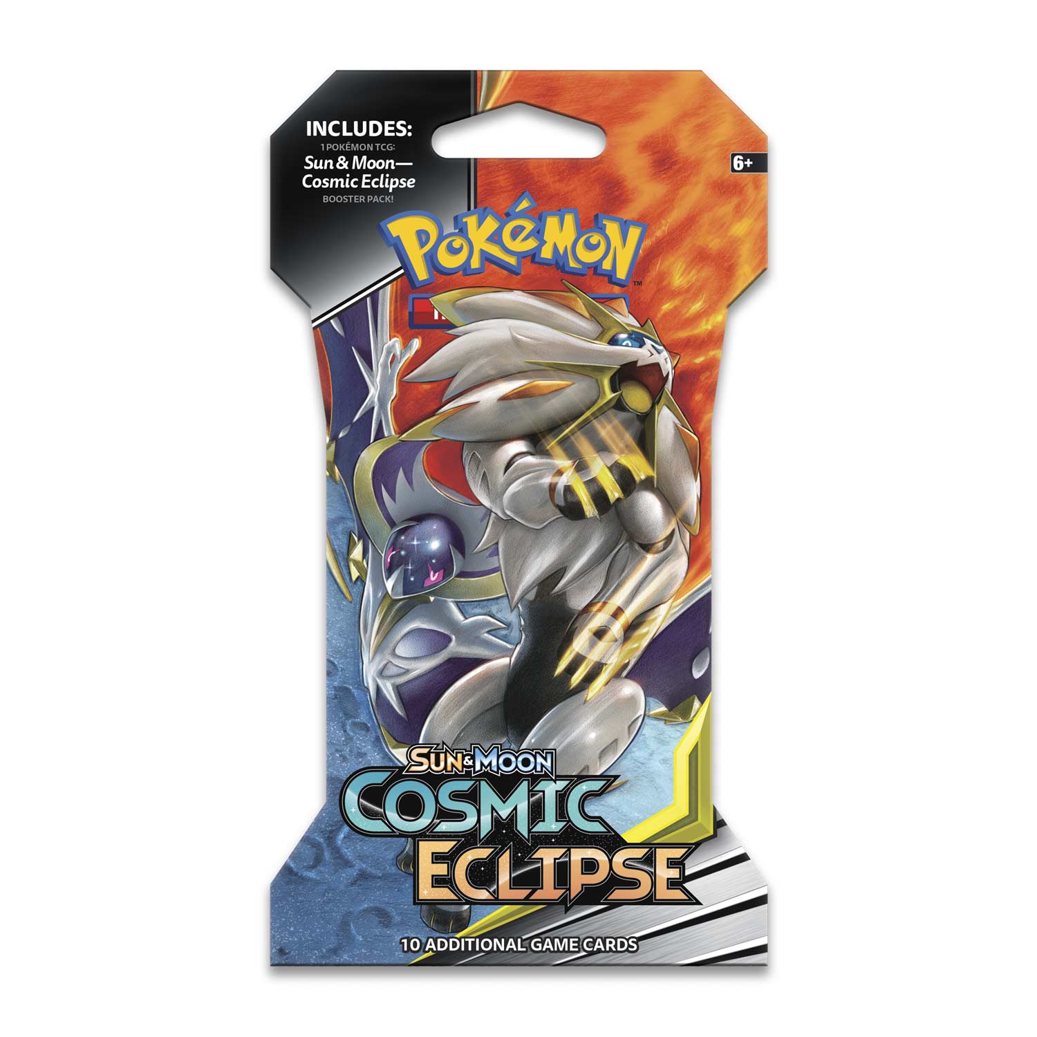 1 POKEMON TCG SUN & MOON COSMIC ECLIPSE Sleeved Booster Pack New OUT of PRINT 