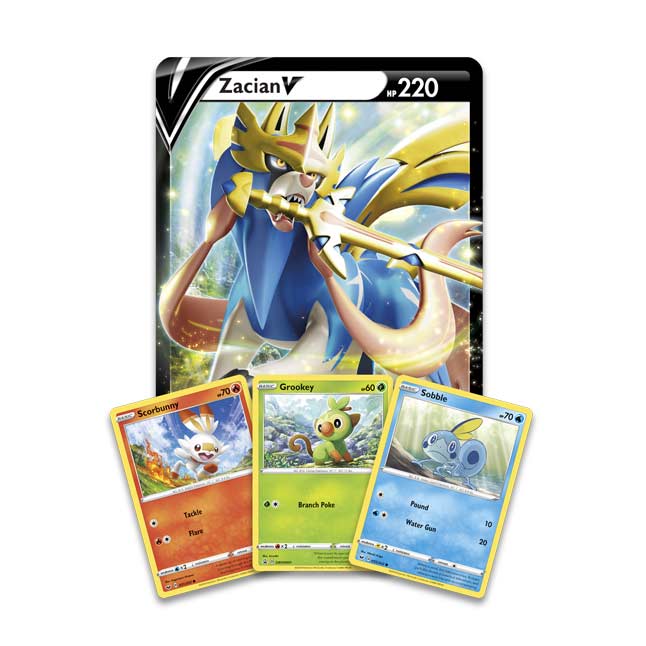 Pokemon Tcg Galar Collection Grookey Zacian Pokemon Center Official Site