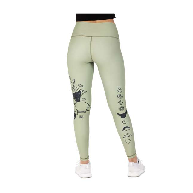 Eevee Can't Wait Sage Leggings - Adult 
