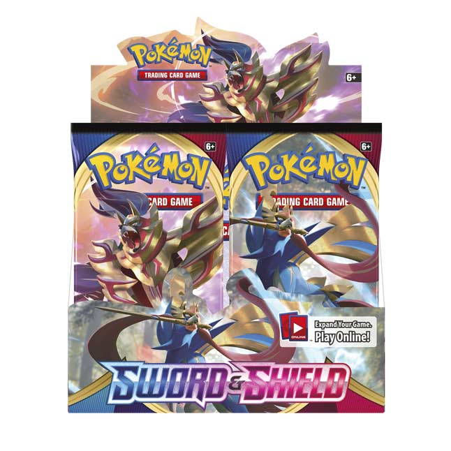 36 Count for sale online Pokémon Sword & Shield Booster Box 