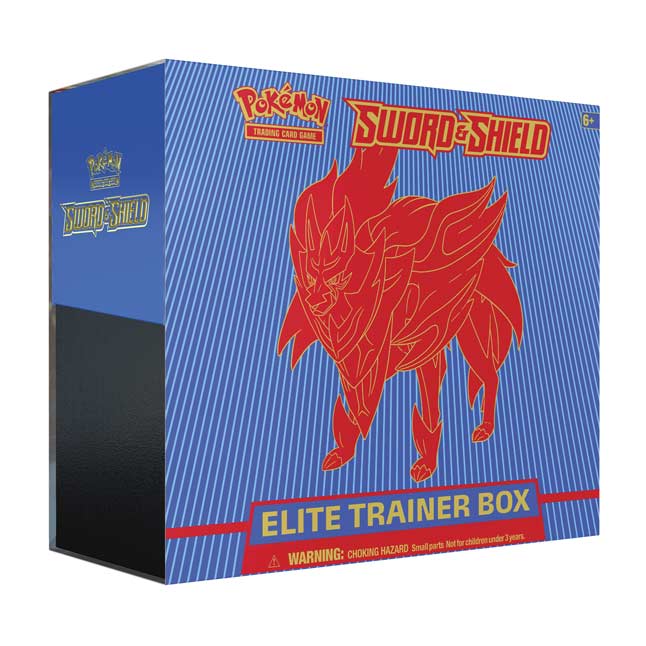 Pokemon Sword Shield Elite Trainer Box Zamazenta Englisch
