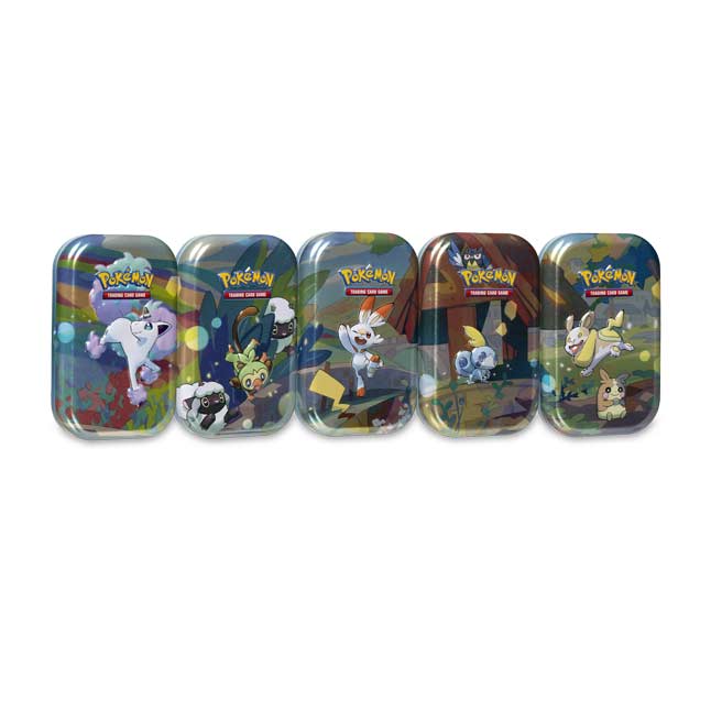 Grookey Art Work Pokemon Card Game Galar Pals Mini Tin