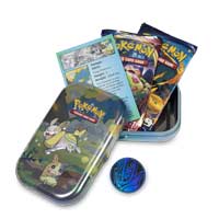 XY Evolutions A20 SEALED Pokemon Collectors Galar Pals Mini Tin 2 Packs w Coin 