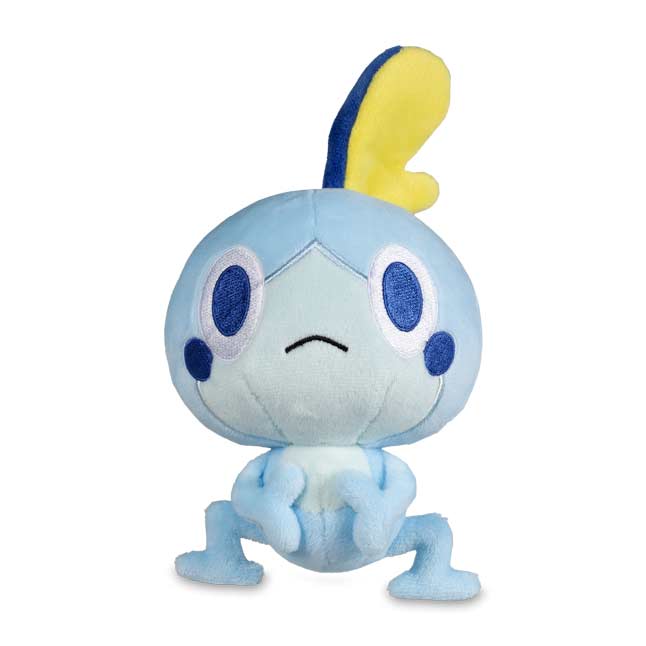 sobble pokémon winter carnival poké plush