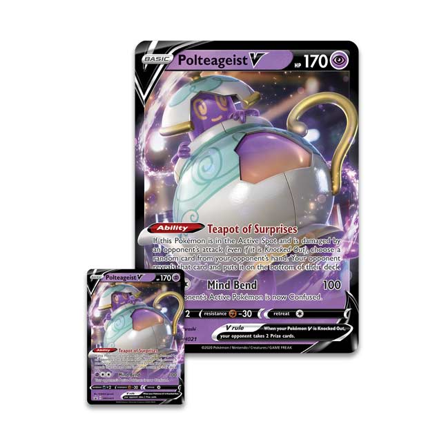 Pokémon TCG: Polteageist V Box | Pokémon Center Canada Official Site