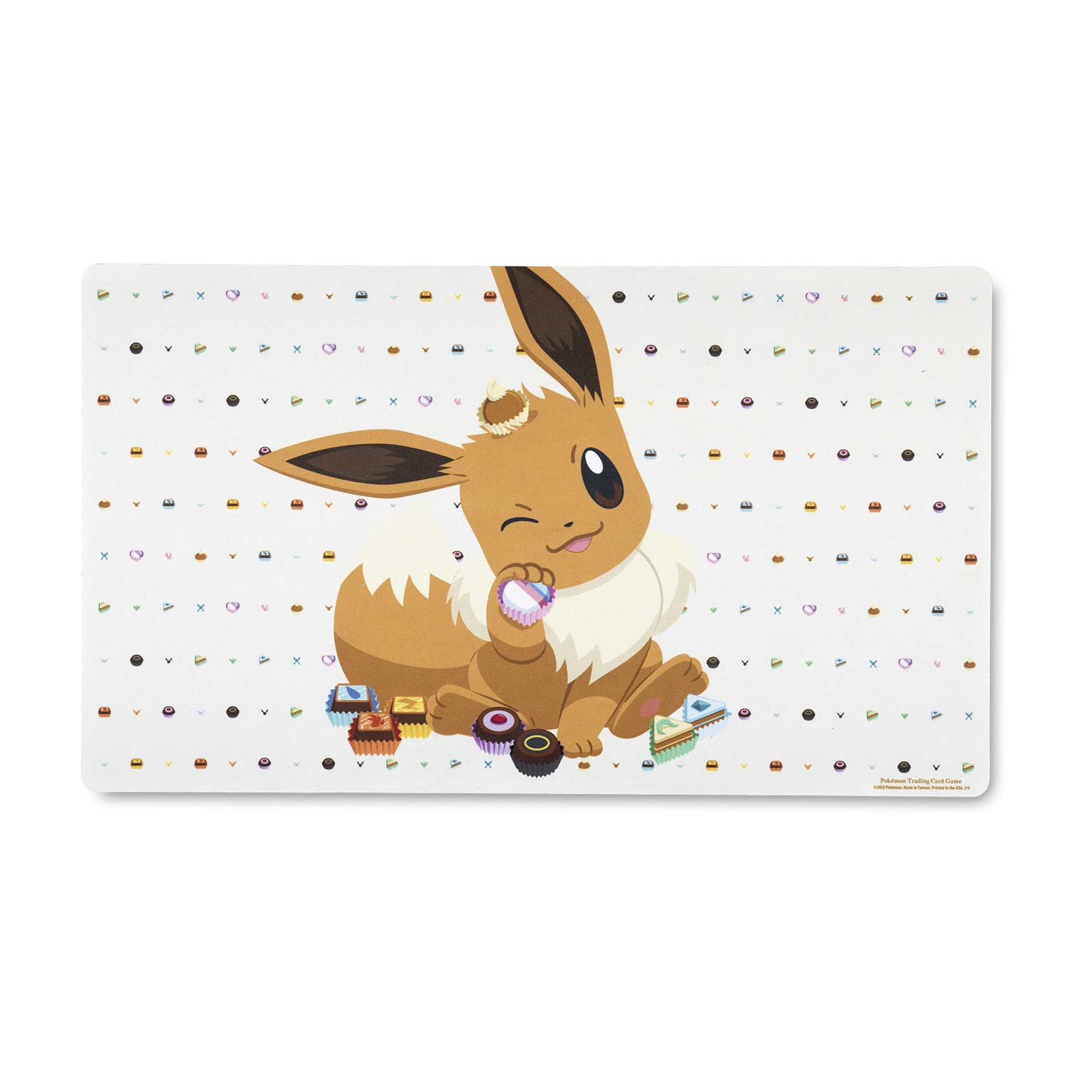 Eeveelutions Board Game Playmat for Trading Cards Games Mouse Pad