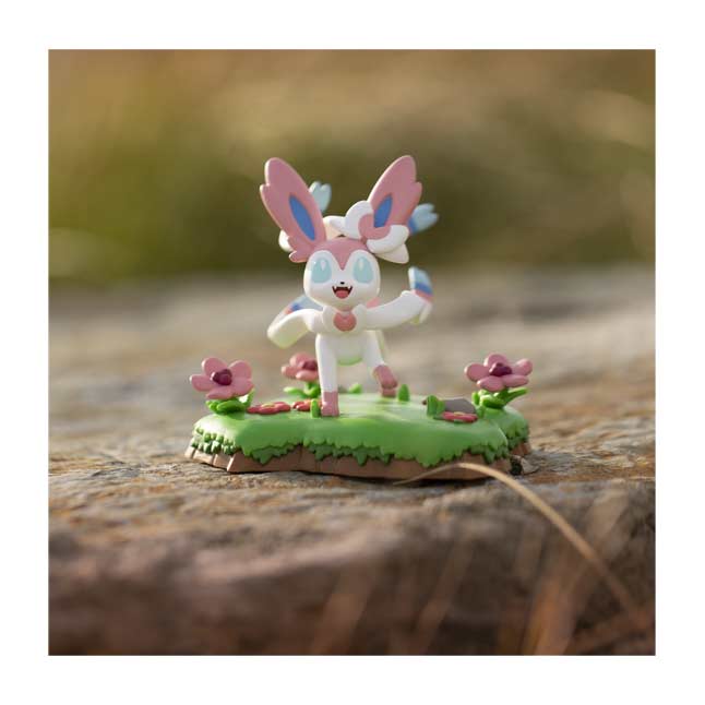 eevee and friends statue