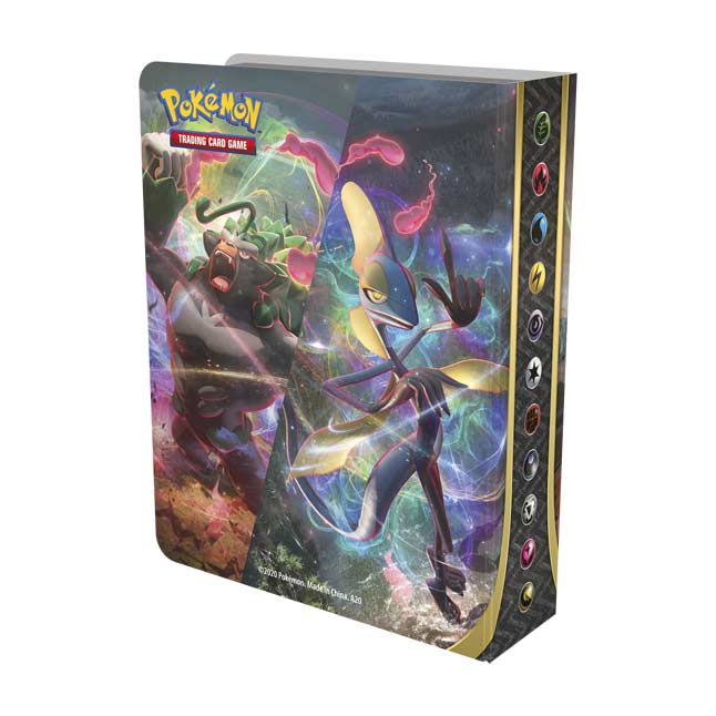 Pokemon TCG Sword & Shield Rebel Clash Mini Portfolio with Bonus Booster Pack 