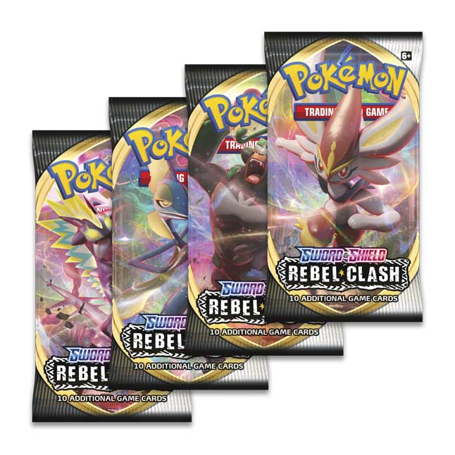Sword & Shield-Rebel Clash Build & Battle Booster Box 324 Pcs Game Pokémon TCG