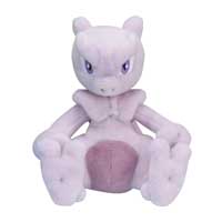 Pokemon Center Original Mewtwo Sitting Cuties Plush 5 ½ Inch for sale online 
