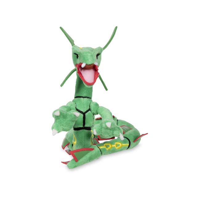 pokemon center shiny rayquaza plush