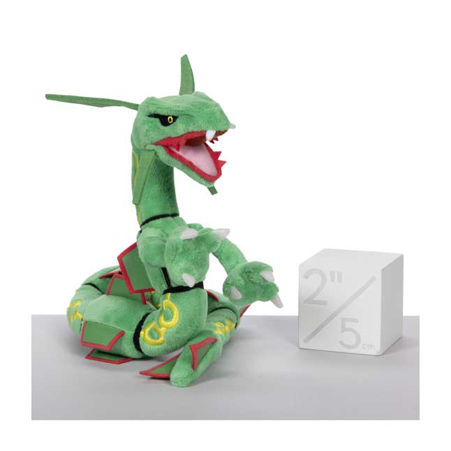 pokemon center shiny rayquaza plush