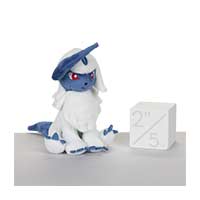 sleeping absol plush