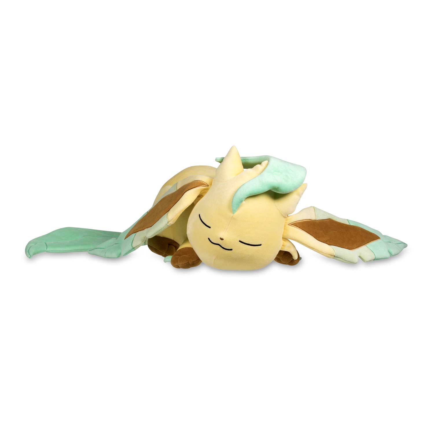 Pokemon Center Original Plush Toy Sleeping Leafeon 