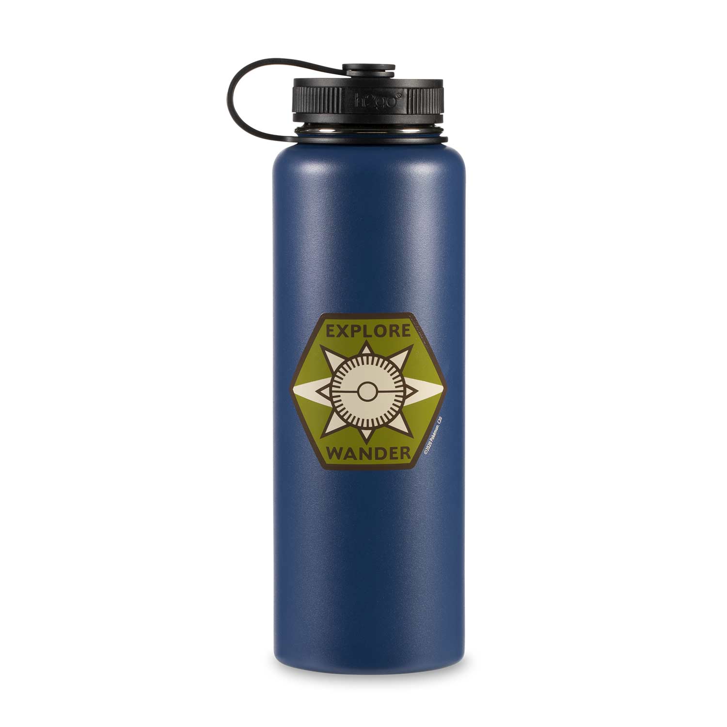 Outdoors with Pokémon Navy 40 oz. Water Bottle Pokémon Center
