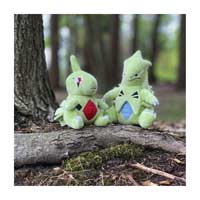 tyranitar and larvitar plush