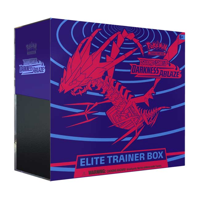 FAST SHIPPING! Pokemon Sword & Shield Darkness Ablaze Elite Trainer Box 
