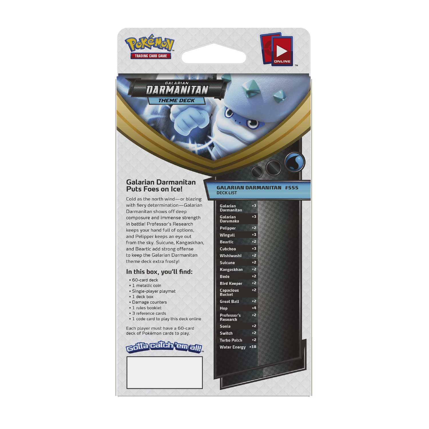 Pokemon TCG Darkness Ablaze Theme Deck Damanitan And Sirfetch’d 