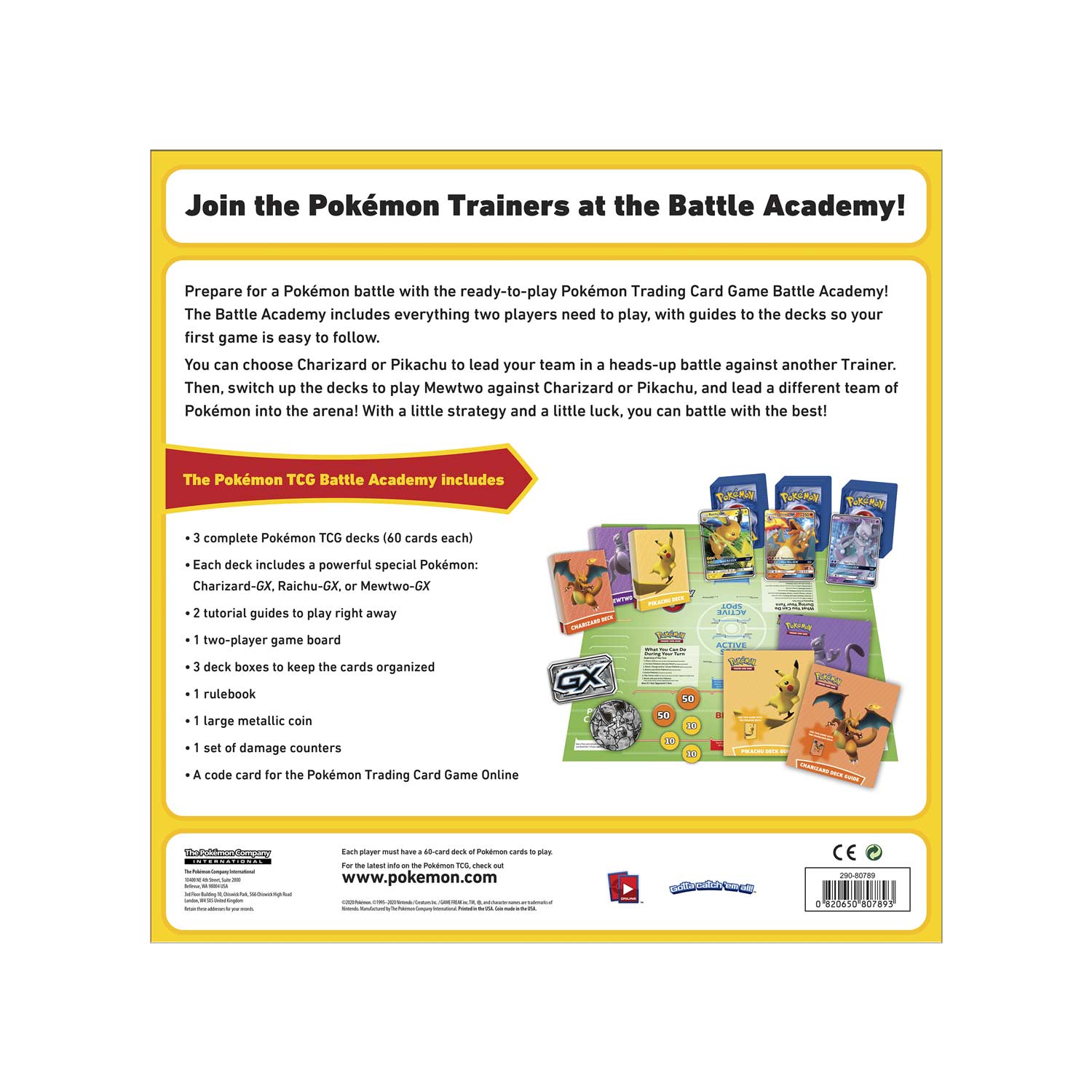 180 Card Deck Charizard Raichu Mewtwo G Pokemon TCG Battle Academy Board Game
