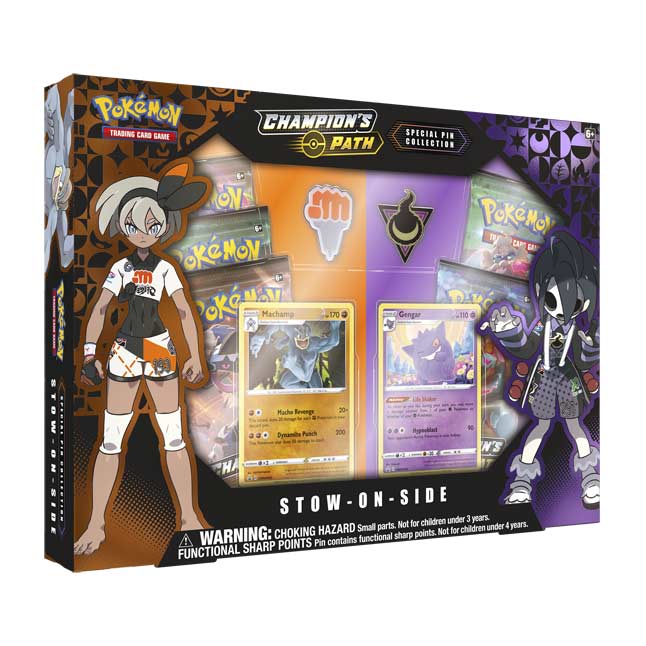 Pokemon Tcg Champion S Path Special Pin Collection Stow On Side Pokemon Center Official Site
