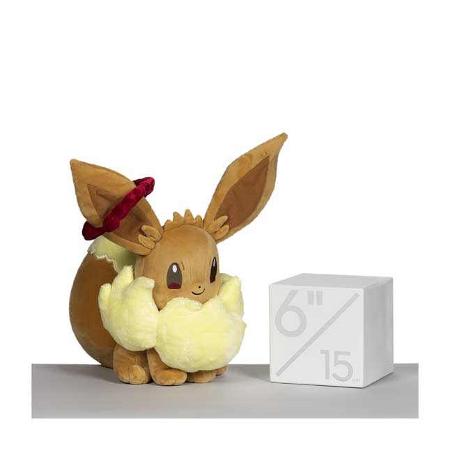 Pokemon Center Gigantamax G-MAX Gigadynamax Eevee Evoli Plush Toy Gmax Plüsch 