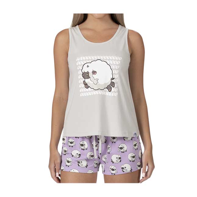Wooloo Gray Tank Top \u0026 Lavender Jersey 