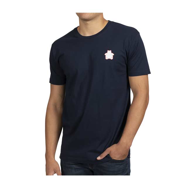 Download Gigantamax Snorlax Navy Relaxed Fit Crew Neck T-Shirt ...