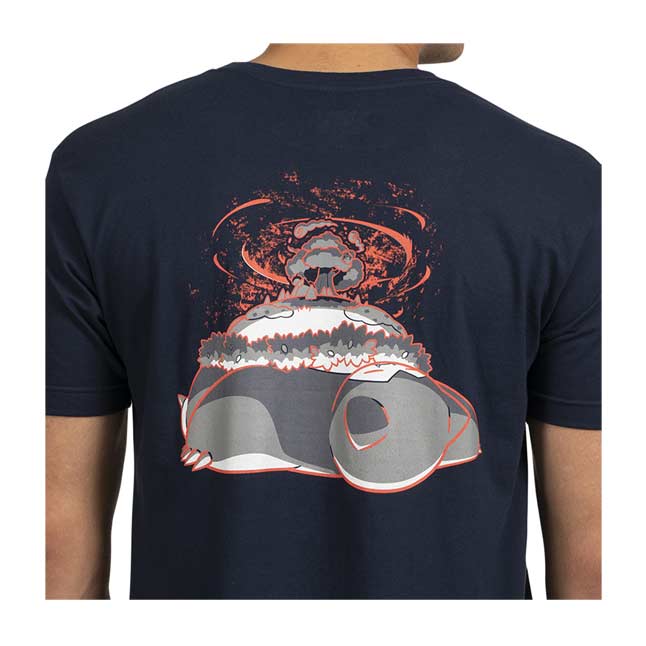 Download Gigantamax Snorlax Navy Relaxed Fit Crew Neck T-Shirt ...