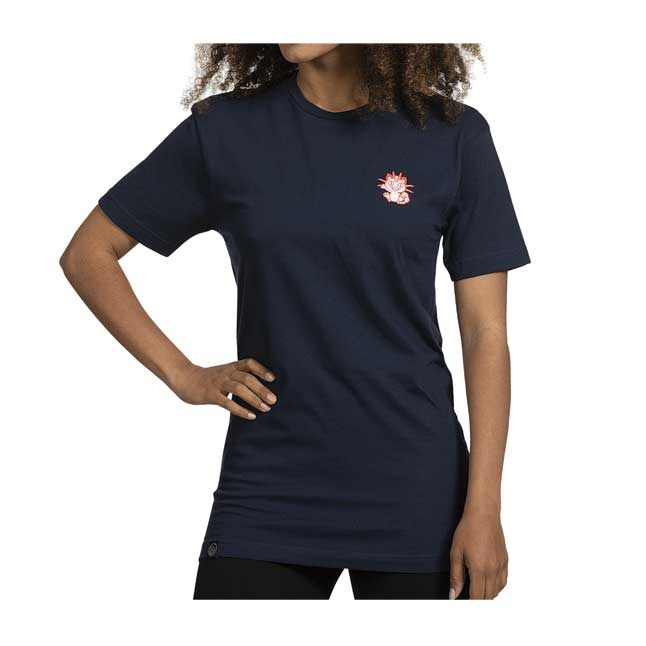 Download Gigantamax Meowth Navy Relaxed Fit Crew Neck T-Shirt ...