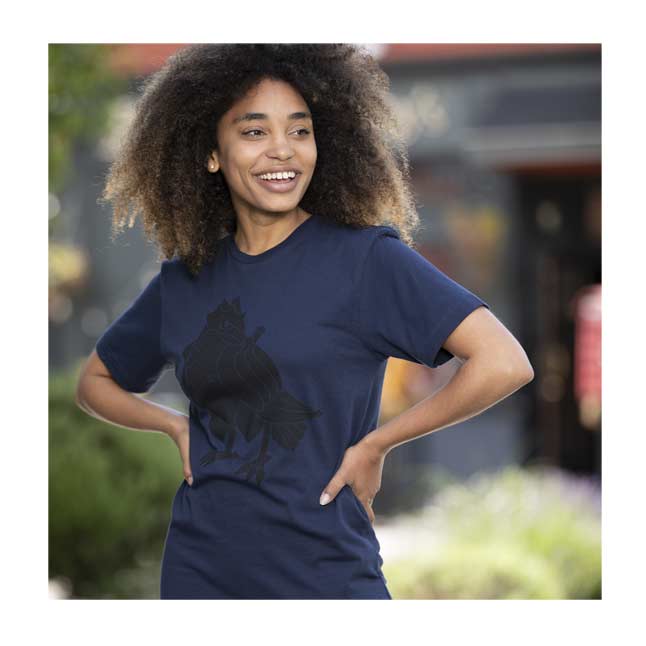 Download Corviknight Navy Relaxed Fit Crew Neck T-Shirt - Adult ...