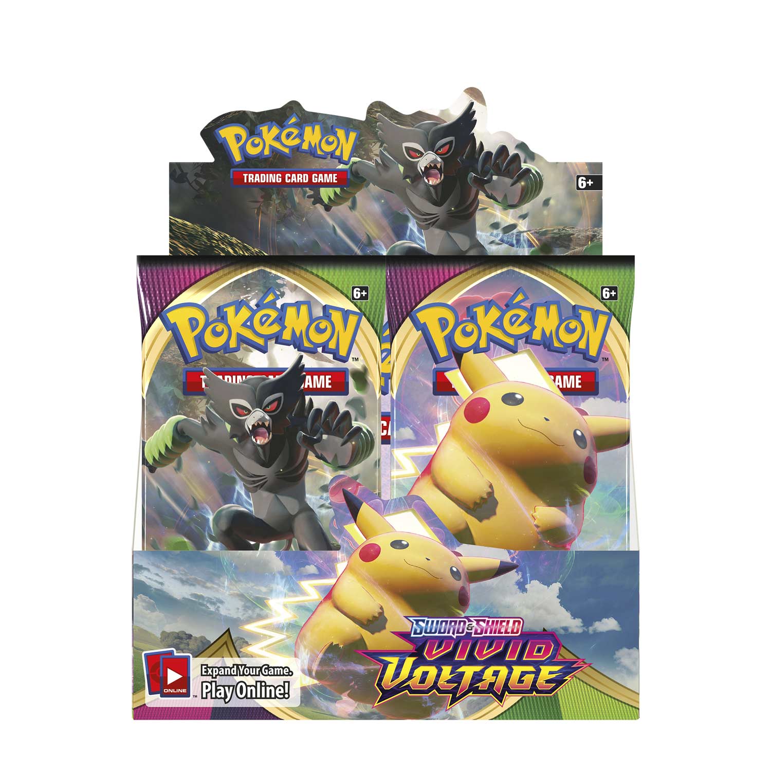 Pokémon Sword & Shield 4 Vivid Voltage Booster Pack Cards for sale online 