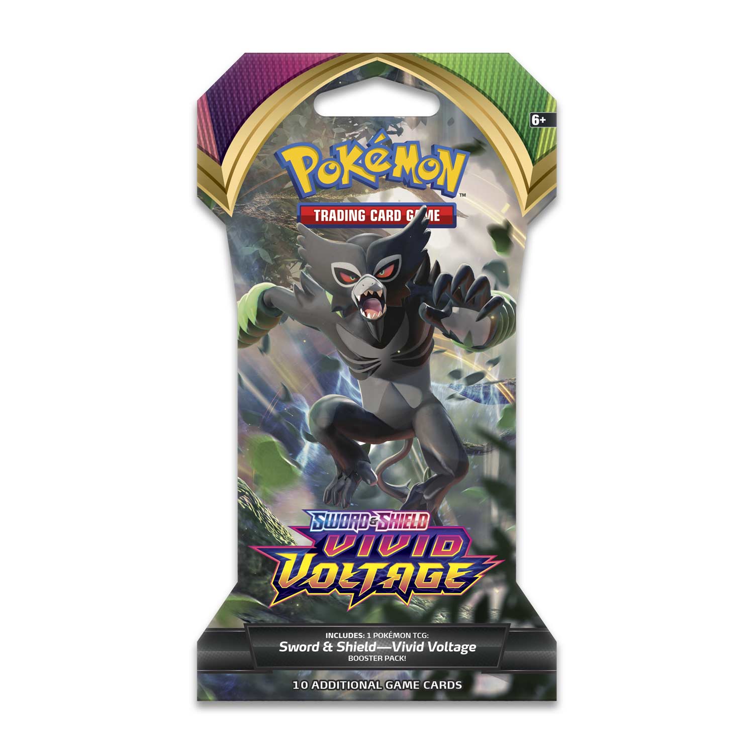 8 Pokemon SS4 Vivid Voltage Sleeved Booster Pack From Factory Case 8 PACKS!!! 
