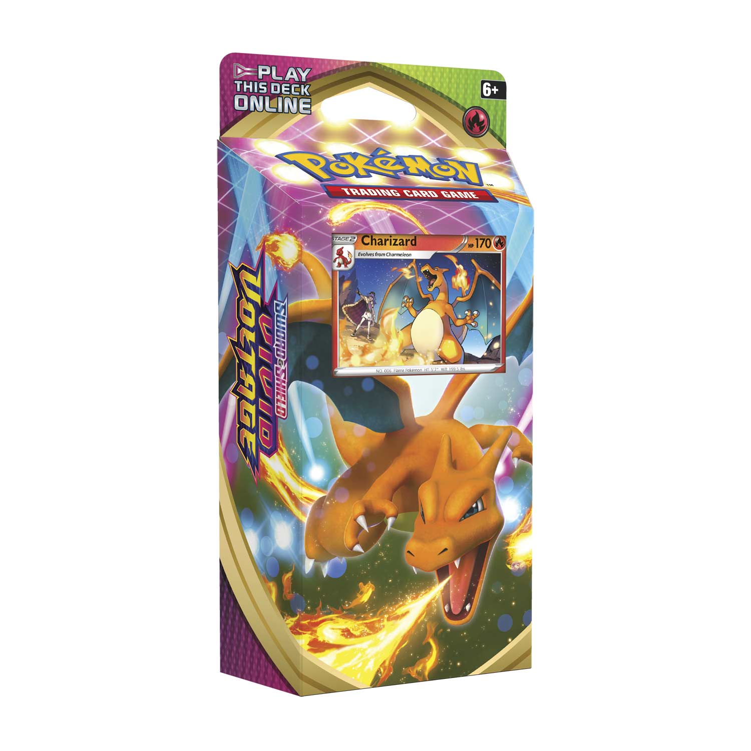 Rare! Pokemon Vivid Voltage Charizard Theme Deck Sealed W/Promo Holo IN Hand 