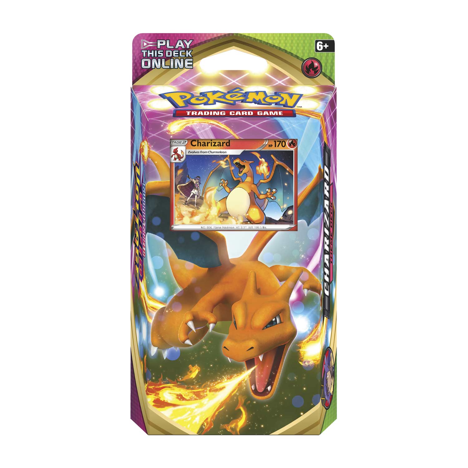 *IN HAND* Pokemon Vivid Voltage Charizard Fire Theme Deck Sealed With Promo Holo 