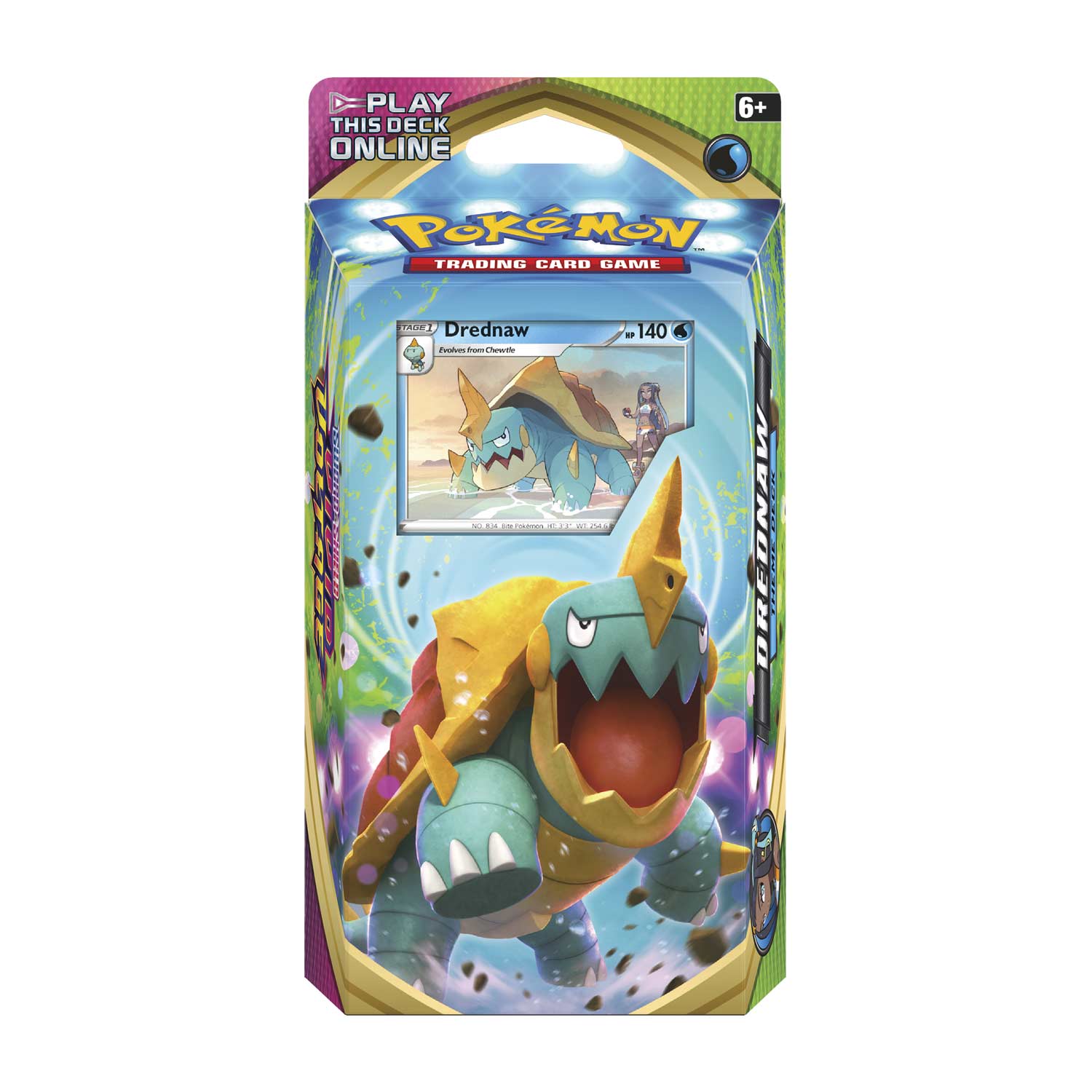 Pokemon Trading Card Game Sword and Shield Vivid Voltage Drednaw Theme Deck 1 PC for sale online 