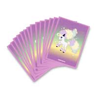 Pokemon Center Original Card Game Sleeve Galarian Ponyta Rapidash 64 sleeves W/T
