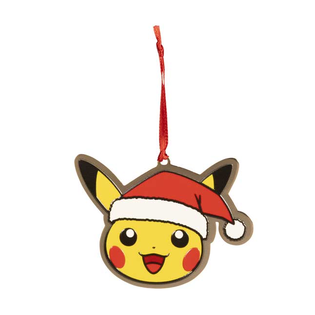 Pikachu Pokémon Holiday &amp; Home Brass Ornament | Pokémon Center Official ...