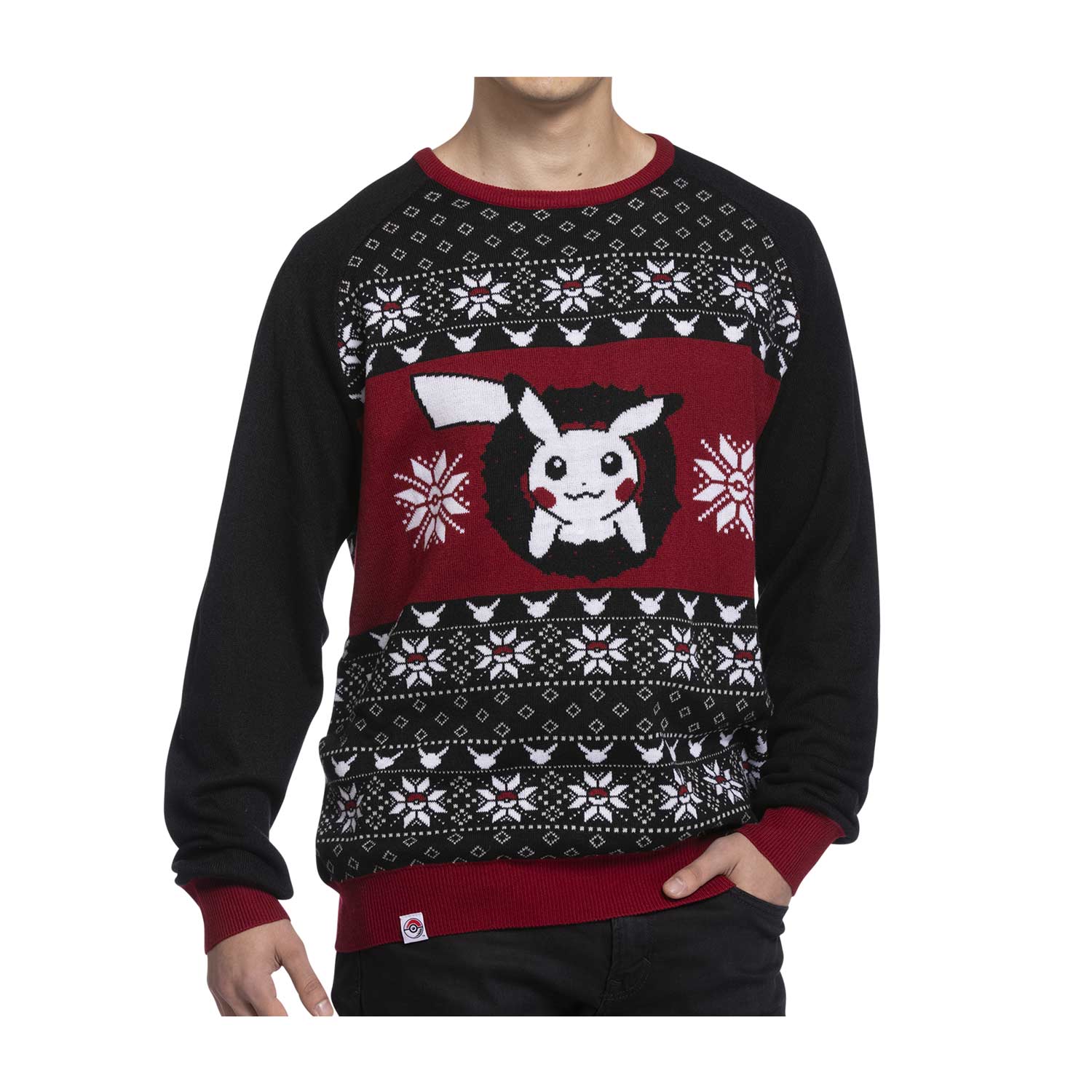 Pikachu Wreath Knit Sweater - Adult | PokÃ©mon Center Official Site