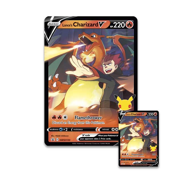 Pokemon Tcg Celebrations Collection Lance S Charizard V Pokemon Center Official Site