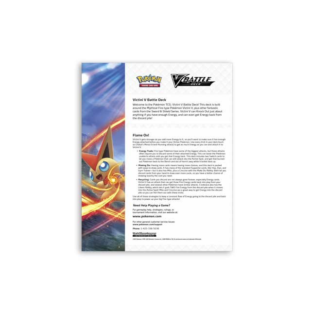 Pokémon TCG: Victini V Battle Deck | Pokémon Center Canada Official Site