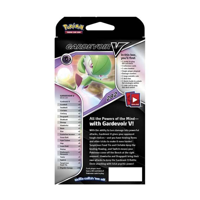 Pokémon TCG: Gardevoir V Battle Deck | Pokémon Center Official Site