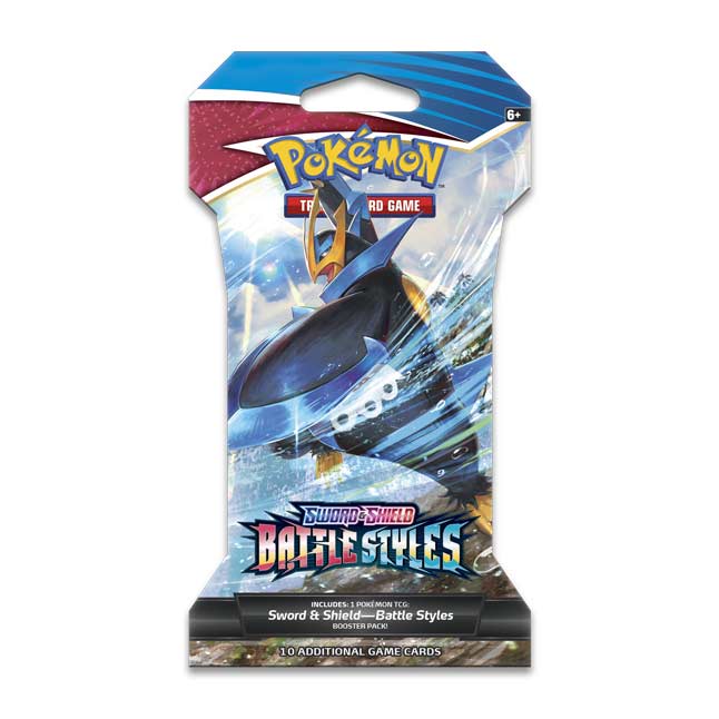 Pokemon Sword & Shield 5 Battle Styles Sleeved Booster for sale online 