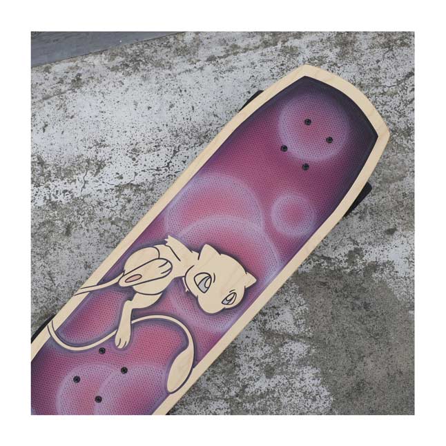Pokémon Center × Bear Walker: Mew Skateboard | Pokémon Center Official Site