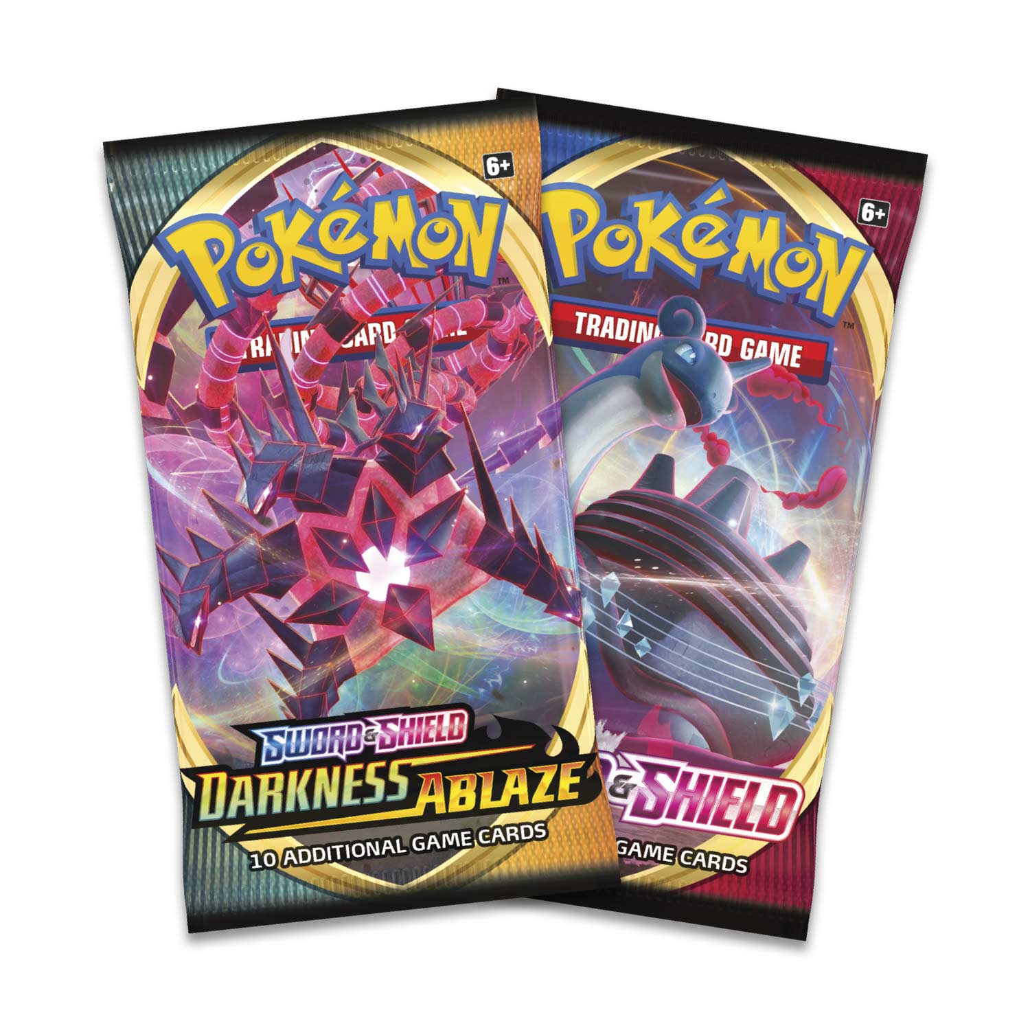 1x Sword & Shield Darkness Ablaze Booster Pack Pokemon TCG Buy 10 Get 1 Free 
