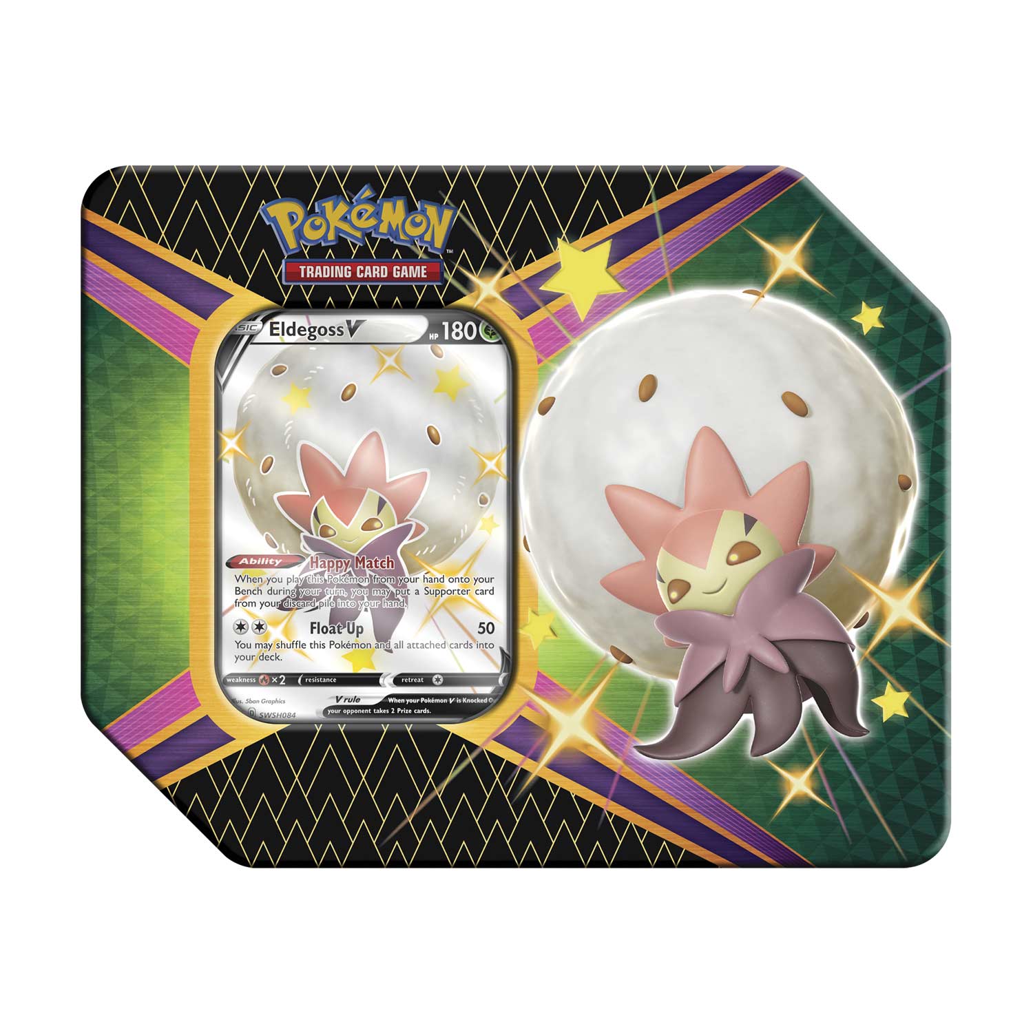 Pokemon Tcg Shining Fates Tin Eldegoss V Pokemon Center Official Site Pokemon Tcg Shining Fates Tin Eldegoss V Pokemon Center Official Site