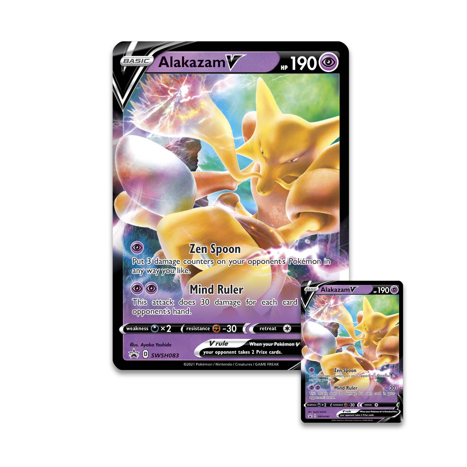 Pokemon Tcg Alakazam V Box Pokemon Center Official Site